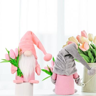 China Gift Toy Tulip Rudolph Mother's Day Valentine's Day Doll Mother's Birthday Gift Window Decoration Home Gift for sale