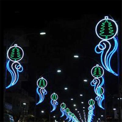 China Wholesale UV Resistance Pictures Halloween Pattern Light Christmas Ball Led Leaf Hanging Lights For Outdoor Decoration for sale