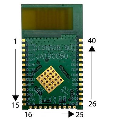 中国 Cc2652 Multi Protocol Module For Smart Grid And Automatic Meter Reading 販売のため