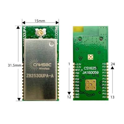 China Module van de de Modulecc2530 rf Schakelaar van Zigbee van de IoT I/O Lange afstand met Antenne Te koop