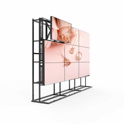 China Indoor High Performance Video Wall LCD Video Wall LCD Panel Advertising Splicing Screen for sale