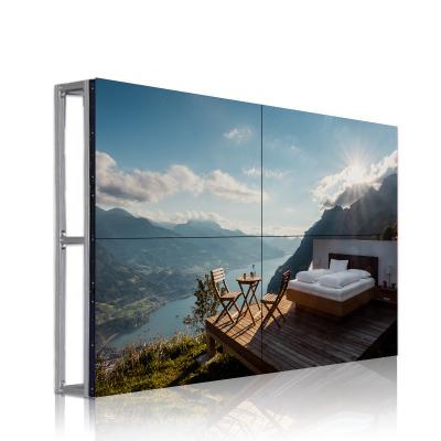 China Indoor High Resolution Video Wall Advertising Lcd Display Screen Advertising Screen Lcd Display Wall for sale