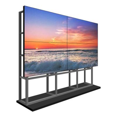 China 55 65 Inch Indoor Splicing 4K UHD Videowall Screens 3X3 4X4 Smart Video Wall Controller Advertise Display Lcd Digital Board Totem Screen for sale