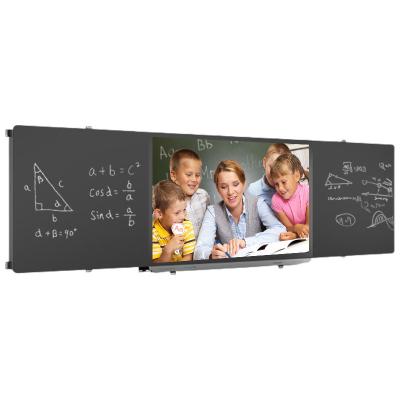 China factory wholesale price 75inch nano blackboard telewriting device for school 75inches for sale