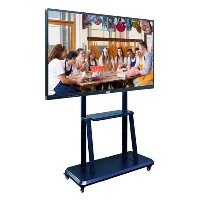 China 55inch Interactive Conference Monitor Smart White Panel Touch Screen Whiteboard All In One Monitor For College Classroom for sale