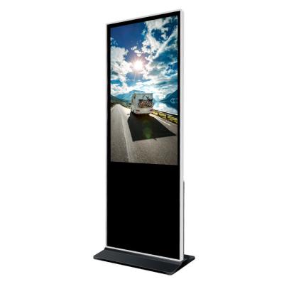 China Indoor LCD Advertising Display Screen Led Display Screen Advertising Floor Stand Player Floor Stand Digital Wayfinding Vertical LCD Kiosk for sale