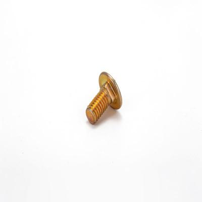 China Coach Bolts 307a Steel Brass Carriage Bolt 6mm For American Character Short Square Neck for sale