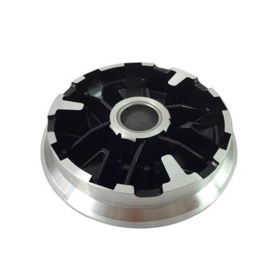 China Aluminum Belt M3 Flat Motor Pulley For YAMAHA Racing Design lightweight+Face Angle 14 Degree for sale