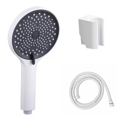 China High Quality No Turnout Blank Custom Design Hand Held Shower Head With Holder And Shower Hose for sale