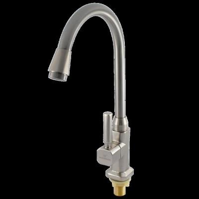 China With High Quality Diverter Hot And Cold Zinc Alloy Kitchen Sanitary Ware Single Faucet for sale