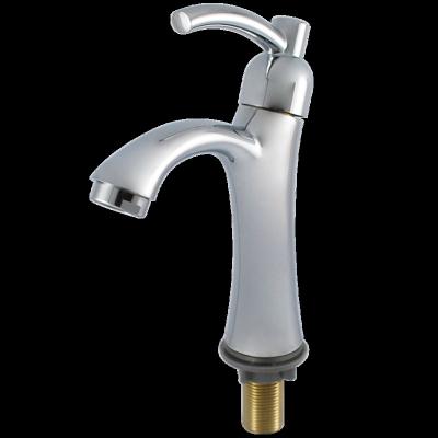 China With High Quality Modern Hot Cold Water Faucet Single Handle Plastic Basin Mixer Tap for sale