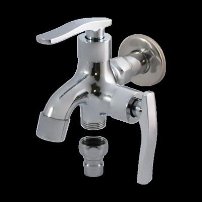 China With Brass Commercial Modern Dual Hole Single Handle Water Tap Water Tap Outlet Down The Kitchen Mixer Sink Faucets for sale