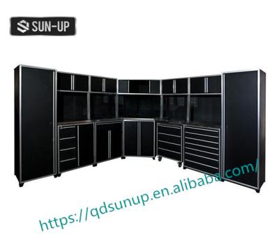 China Durable Garage Storage Furniture And Equipment Garage Workbench Tool Cabinets for sale