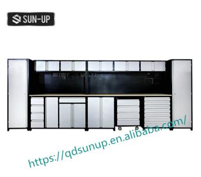 China Durable Heavy Duty Metal Tool Cabinet Steel Garage Storage System for sale