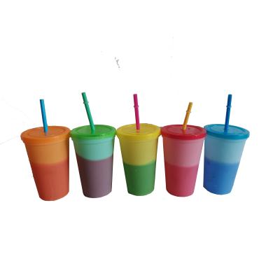 China Sustainable BPA Free Color Change PP Plastic Cup for sale