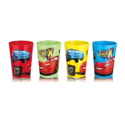 China Gift Viable Plastic Cup , 300ml PP Plastic Colorful Cup Promotional Cup for sale