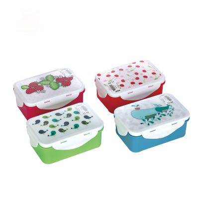 China Freshness Preservation Design SY1001 580ml Bento 580ml Kids Smart Wholesale 3d Lunch Box Container For Kids for sale