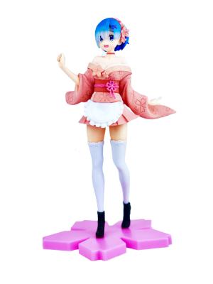 China Comic Toy Japanese Anime Re: The Life of Zero Sakura Rem Action Figure Toys Collectible Model for sale