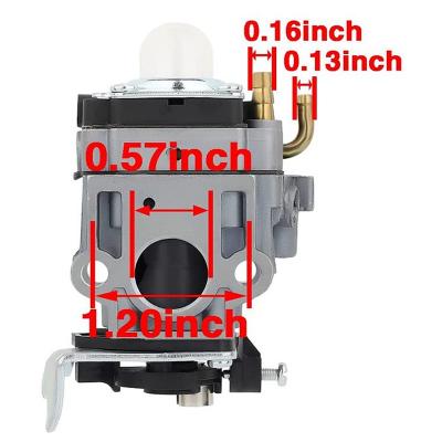 China metal carburetor apply to wyk192 WEIGHT saw eb6200-eb630 633rt electric backpack blower for sale