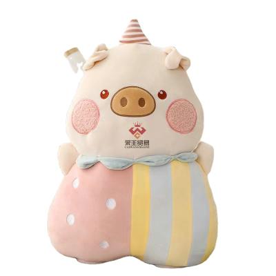 China New Design Statistical Hot Plush Color Spandex Global Hot Selling Circus Animal Global Hot Selling Super Soft Series For Kids And Babies Kawaii Pig for sale