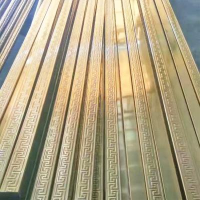 China Stainless Steel For Fence Square Shaped Polished 316 Stainless Steel 304 Tube With Embossed for sale