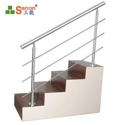 China New Arrivals Modern Column Foshan 304 Stainless Steel Decorative Baluster For Exterior Post Of Interior Stair Railings SS for sale