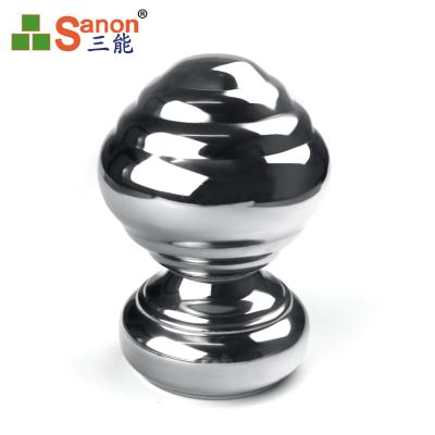 China Handrail Construction and Use ISO Certification Stainless Steel Three Tier Spherical Sphere Cavity Column for sale