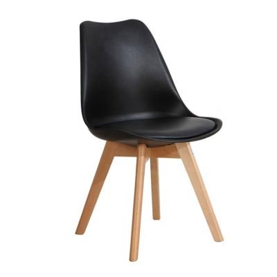 China Plastic Slipcovered Tulip Solid Wood Legs Chair Office Chair /tulip Chair Pyramid Bar for sale