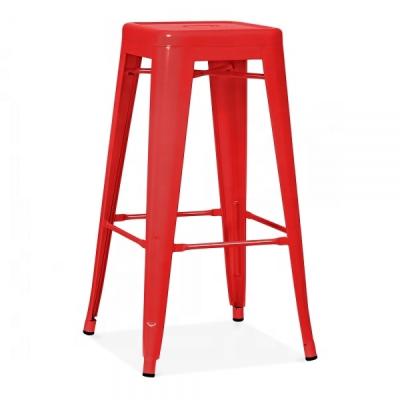 China Slipcovered New Style Industrial Metal Bar Stools Tolixes Bar Chair for sale