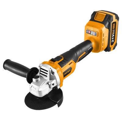 China MANRUN 18V Heavy Duty Cordless Power Tools Angle Grinder Grinding and Surface Preparation Brushless Grinders for Steel for sale