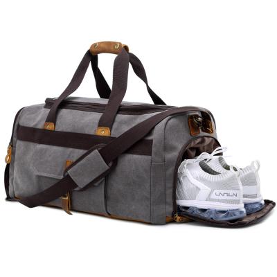 China New Design Durable Mens Tote Fleece Overnight Bags Weekender Duffle Travel Bags for sale