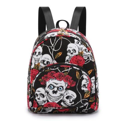 China Cute Fashion Outdoor Travel Anti-theft Canvas Mini School Backpack Girl Backpack for sale