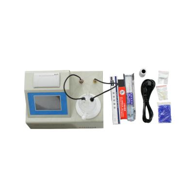 China 10~40â „ ƒ 2021 HFSF-8300W high precision karl portable water content tester for Hengfeng for sale