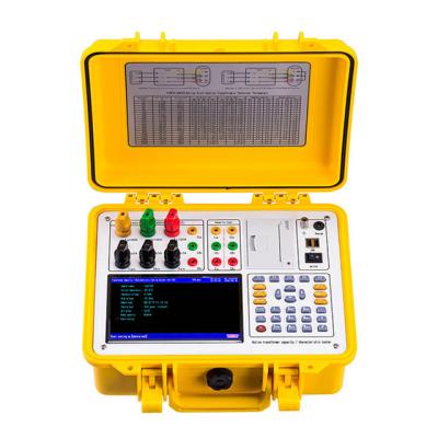 China HFRL-8600T Tan Transformer Capacitance and Idle / Load Tester HFRL-8600T Delta Transformer Tester for sale