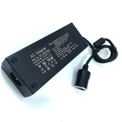 China Powered by car cigarette lighter power converter 220V to 12V AC/DC 10A 120W for interior car accessories power supply conversoin for sale