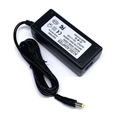 China Transfer Auto Supplies To Household Desktop Adapter 12V3A 36W Power Supply For CCTV Engine LED Light Bar Strip CCTV for sale