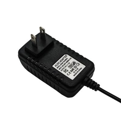 China UniversalÂ   US 12v 1a adapter power for LED cctv 100-240v to 5v9v12v15v24v for sale