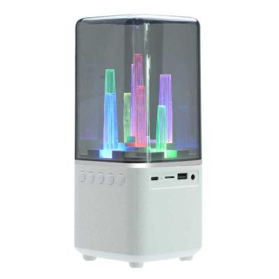 China 8 Modes RGB LED Function Gadgets Colorful Light Phone Altavoces Electronic Wireless Outdoor Speaker With AUX Function. TF card USB for sale