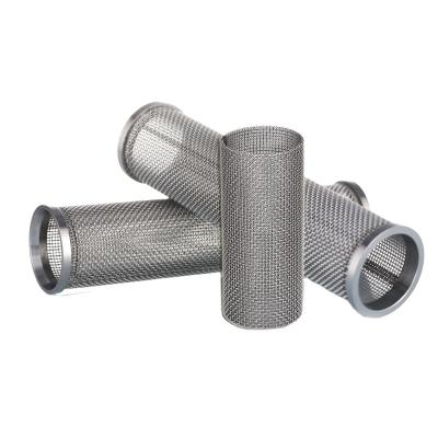 China Woven / Sintered / Performated / Woven Dutch 304 Stainless Steel Mesh Round Filter Tube for sale