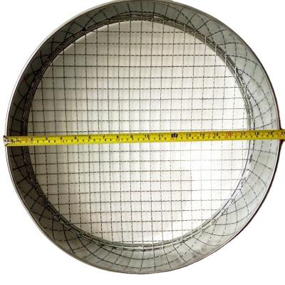 China Round Sieve Shell Filter Sieve Micron Stainless Steel Test Sieve Micron Flour Baking Tools for sale