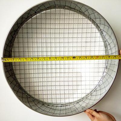 China Heat Resistance Round Stainless Steel Standard Test Filter Strainer Sieve For Lab for sale