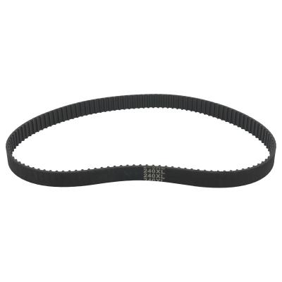 China Hotels OEM 240XL Belt Garment Belt Sewing Machine Parts Rubber Sewing Accessories Customized Synchronous Conveyor Belt Part for sale