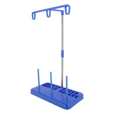 China Hotel Household Sewing Machine Accessories Plastic Grid Wire Frame Overlock Sewing Machine Universal Thread Stand Holder for sale