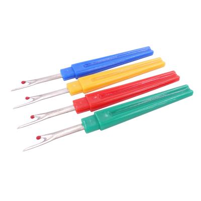 China Sewing Tailor Accessories Plastic Hand Tool Seam Ripper Sewing Small Tools For Stitch Removal 118R for sale