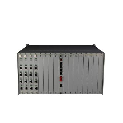 China 60Voice+4FE Point To Point Fiber MUX 1-360 Channels FXS/FXO 4U Height Rack Mount Fiber Multiplexer SNMP for sale