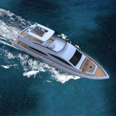 China Leisure high speed luxury yacht made in china boat cabin cruiser fiberglass luxury yacht boat for sale for sale