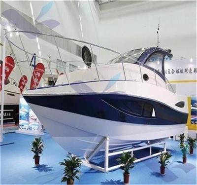 China 30ft entertainment fiberglass fishing boat (yacht) for sale