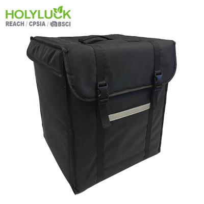 China Waterproof Waterproof Delivery Food Bags Custom Logo Insulation Reusable Expandable Food Delivery Bag Backpack for sale