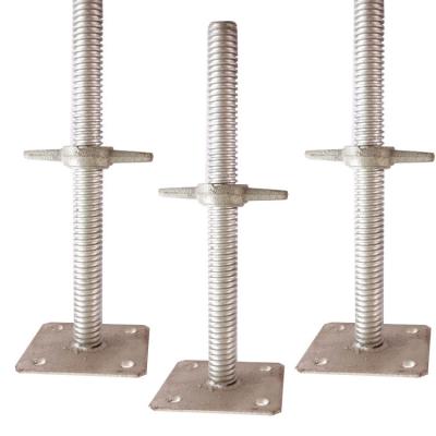 China Factory Direct Sale Contemporary Shoring System Base Jack Screw Base Scaffold Jack for sale