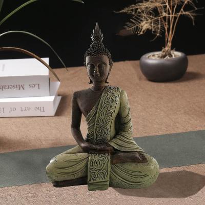 China Handmade Buddha Statues for Home Collectibles and Spiritual Yoga Zen Decor Buddah Statue Figurines Meditation Decor Living Room Decor for sale